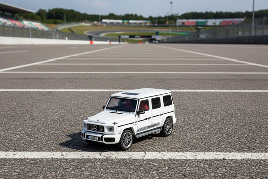 Mercedes - AMG G 63 "Edition 55" White "Road64" Series 1/64 Diecast Model Car by Tarmac Works free shipping USA - Rapid Vehicles