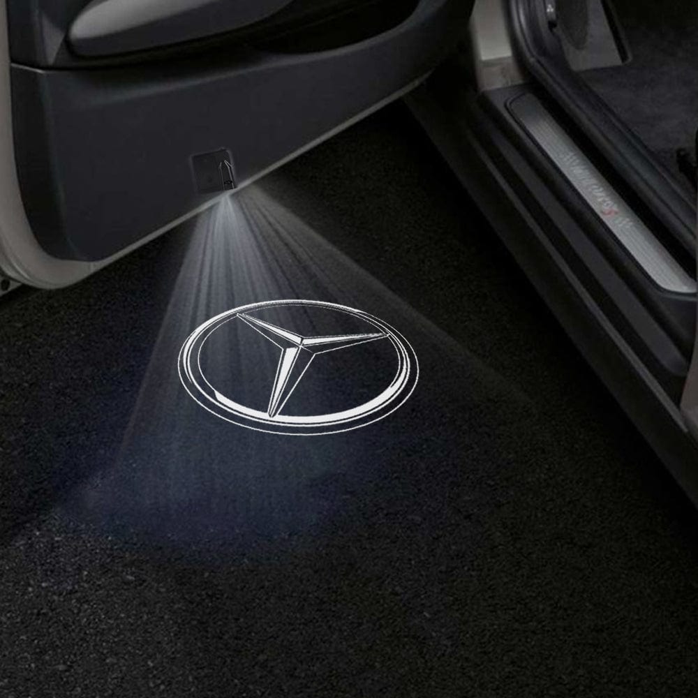 Mercedes-Benz GLE 1st Gen W163 Door Stick On Puddle Lights Various Designs - 1998–2005