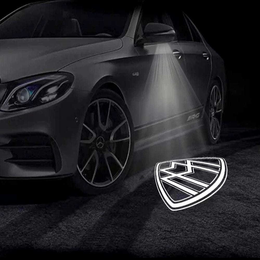 Mercedes-Benz A-Class 3rd Gen W176 Premium Side Wing Mirror Puddle Lights Various Designs 2013-2018