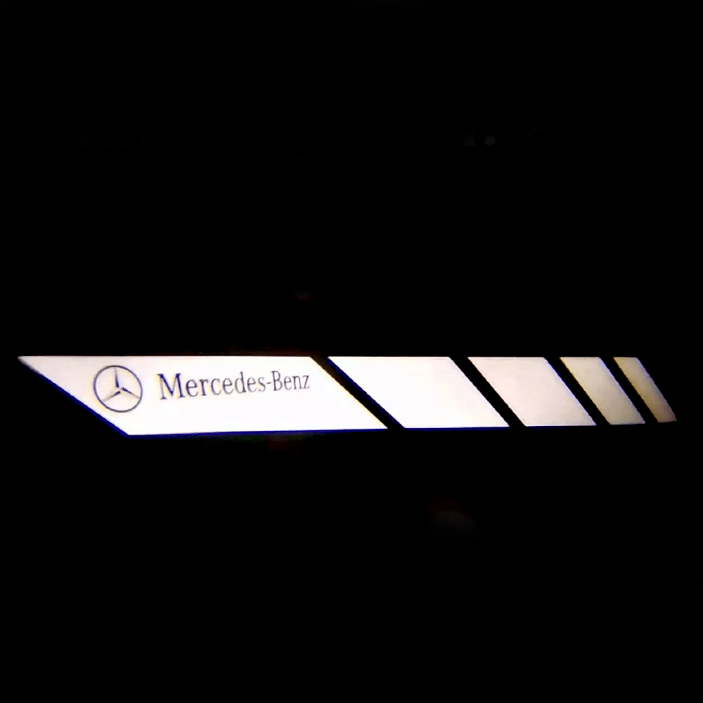 Mercedes-Benz S-Class W221 Premium Side Wing Mirror Puddle Lights Various Designs 2006–2013