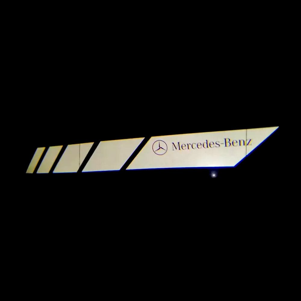 Mercedes-Benz EQC N293 Premium Side Wing Mirror Puddle Lights Various Designs 2019-2021