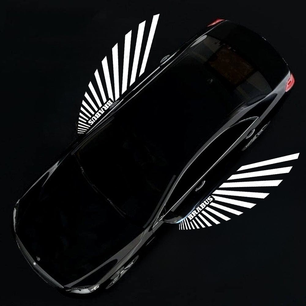 Mercedes-Benz EQS SUV X296 Premium Side Wing Mirror Puddle Lights Various Designs 2023-2026