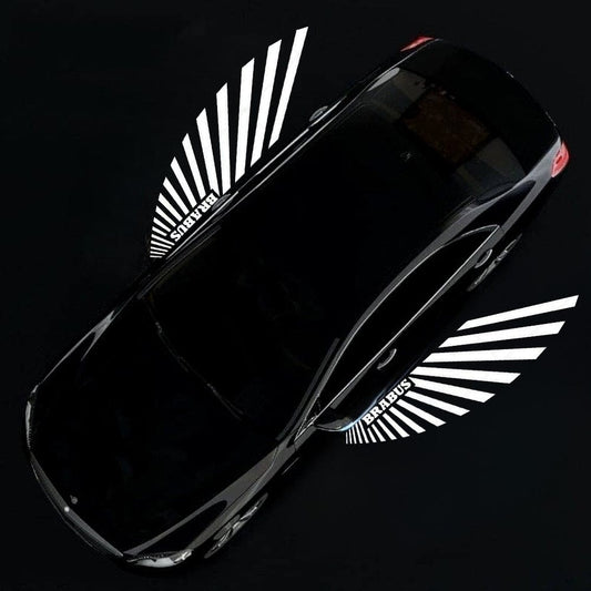 Mercedes-Benz EQS SUV X296 Premium Side Wing Mirror Puddle Lights Various Designs 2023-2026