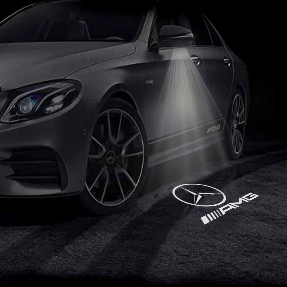 Mercedes-Benz A-Class 3rd Gen W176 Premium Side Wing Mirror Puddle Lights Various Designs 2013-2018