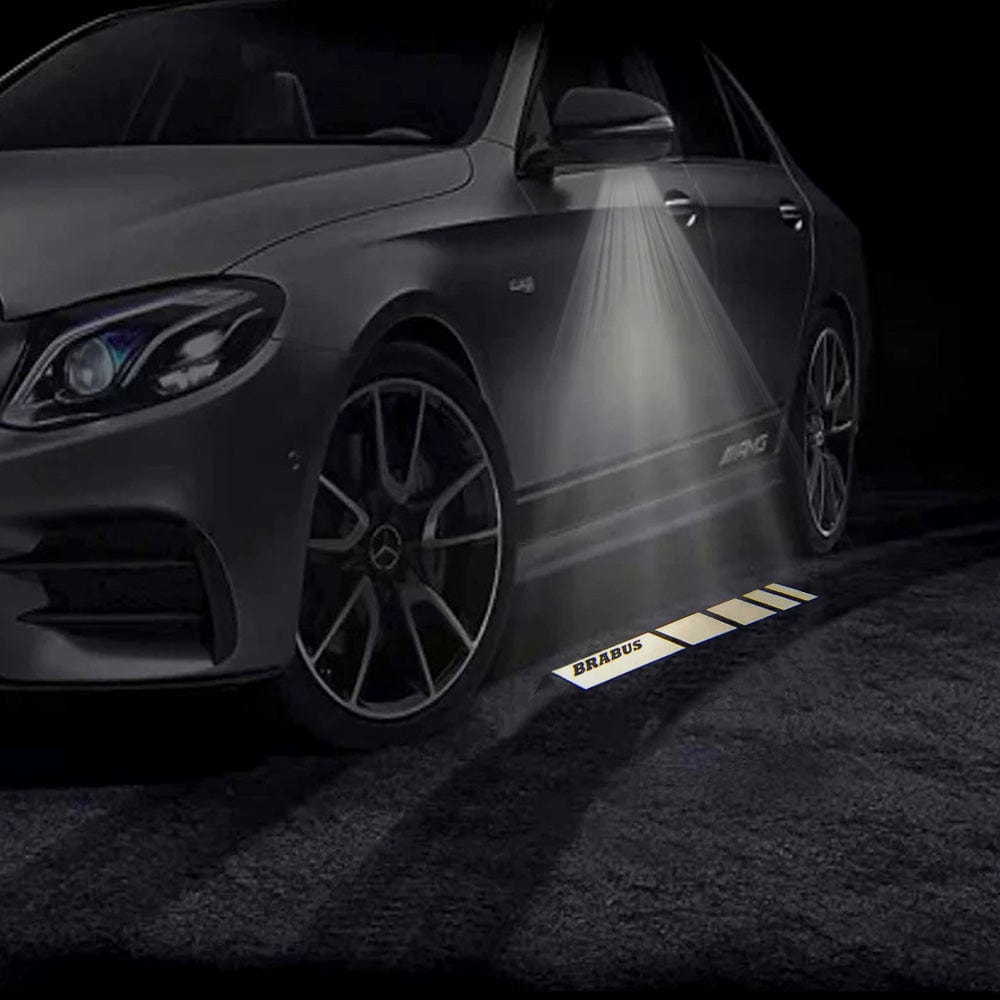 Mercedes E-Class 4th Gen S212 Premium Side Wing Mirror Puddle Lights Various Designs 2014-2016
