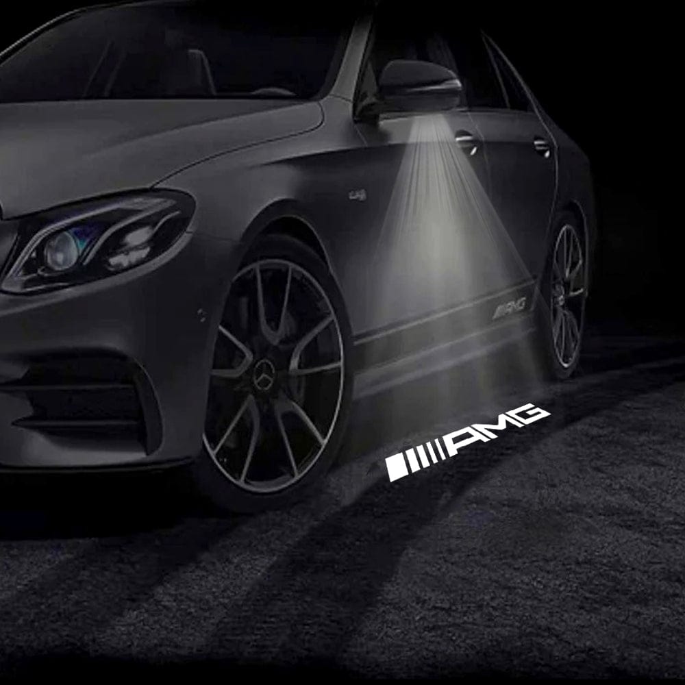 Mercedes E-Class 4th Gen S212 Premium Side Wing Mirror Puddle Lights Various Designs 2014-2016