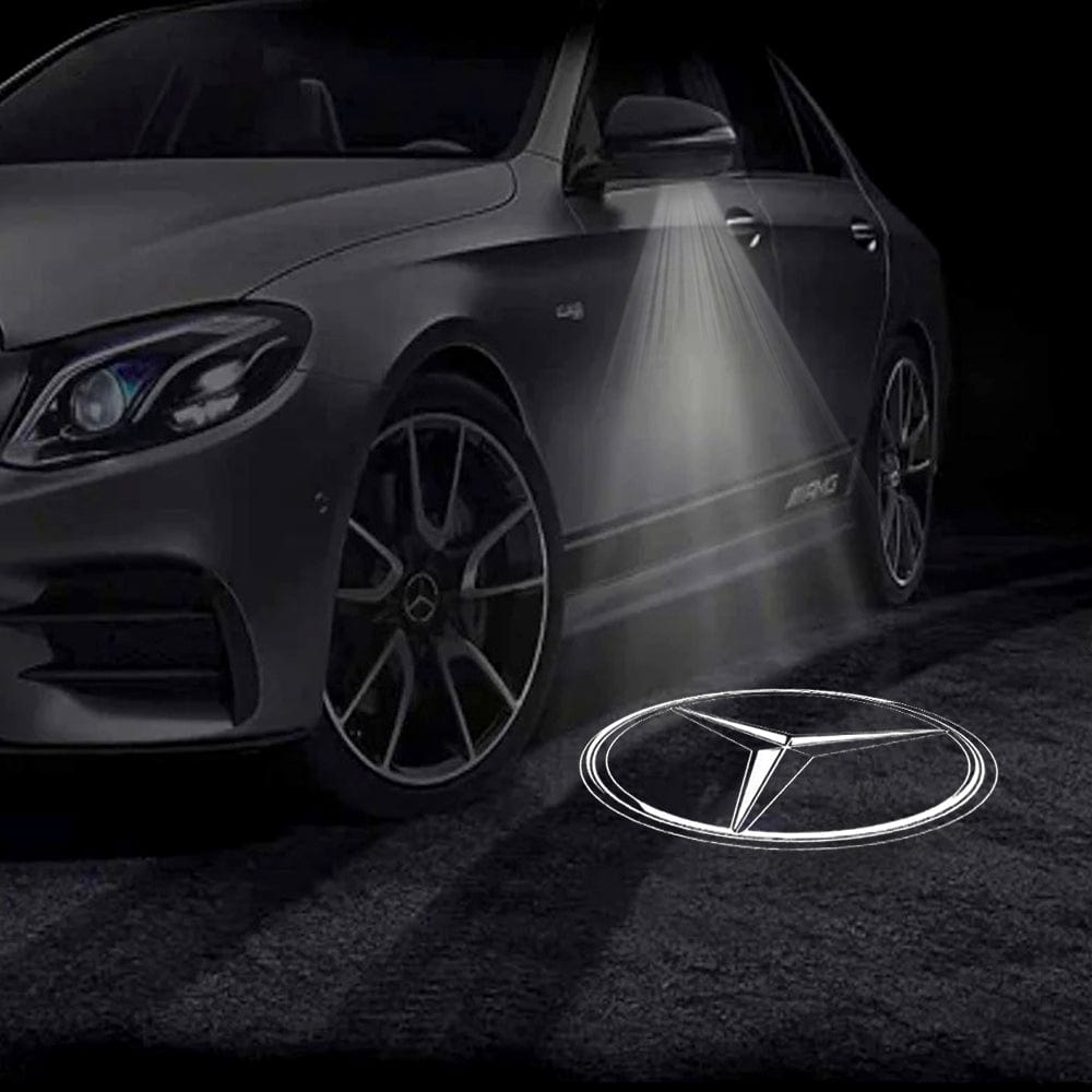 Mercedes E-Class 4th Gen S212 Premium Side Wing Mirror Puddle Lights Various Designs 2014-2016