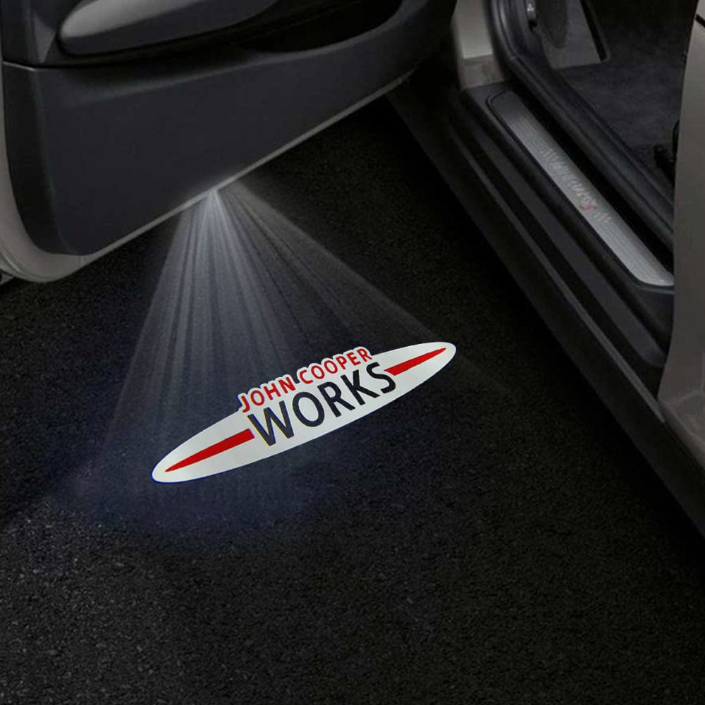 Mini Coupe Premium Door Puddle Lights Various Designs 2011-2015