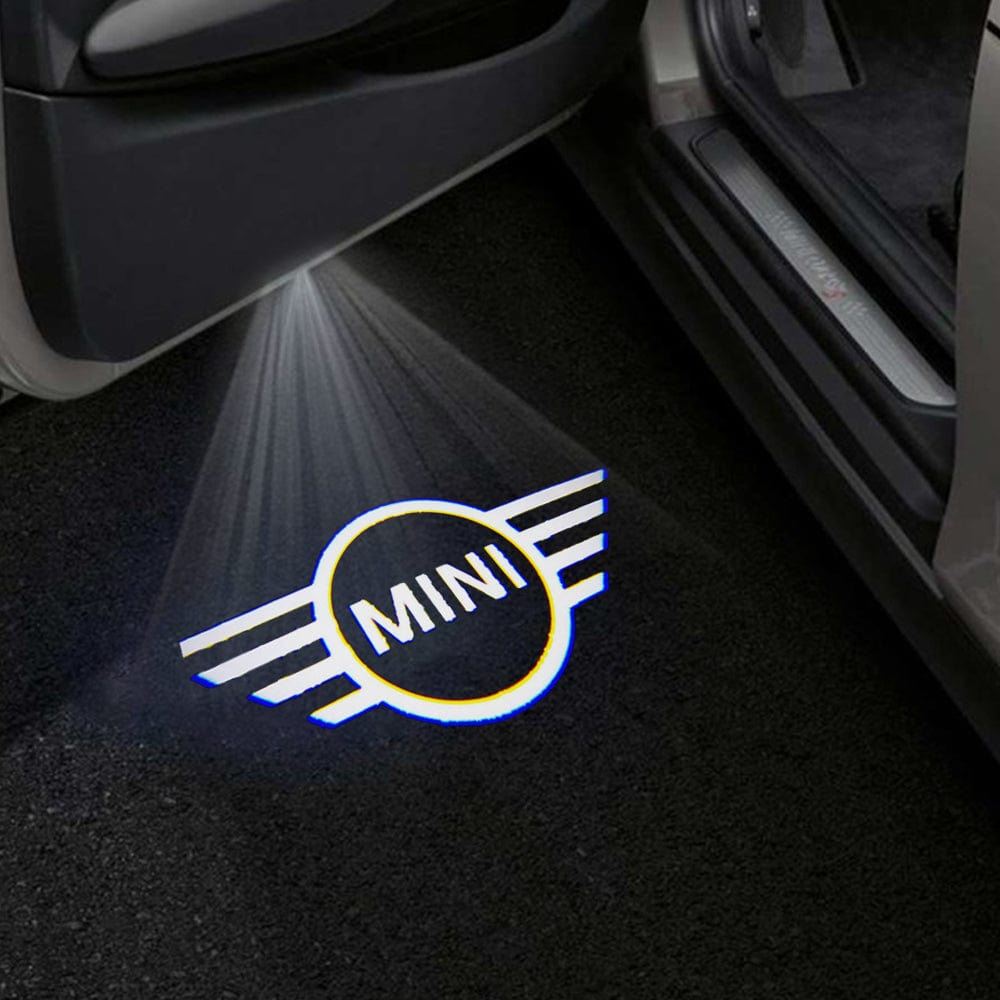 Mini Coupe Premium Door Puddle Lights Various Designs 2011-2015