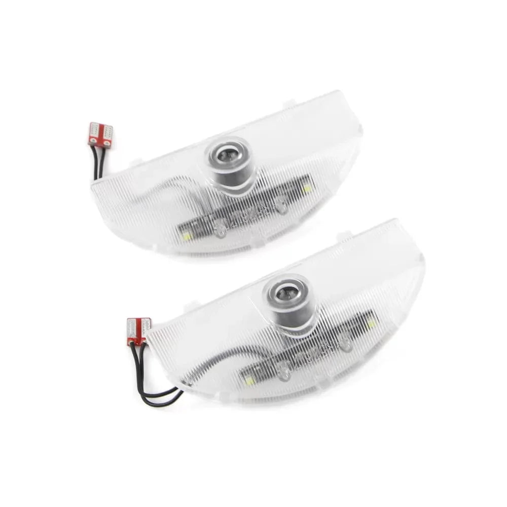 Mitsubishi Pajero 4th Gen Premium Door Puddle Lights Various Designs - 2006–2022