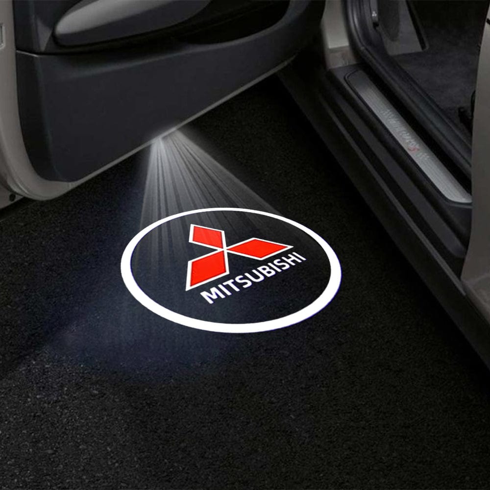 Mitsubishi Pajero 4th Gen Premium Door Puddle Lights Various Designs - 2006–2022