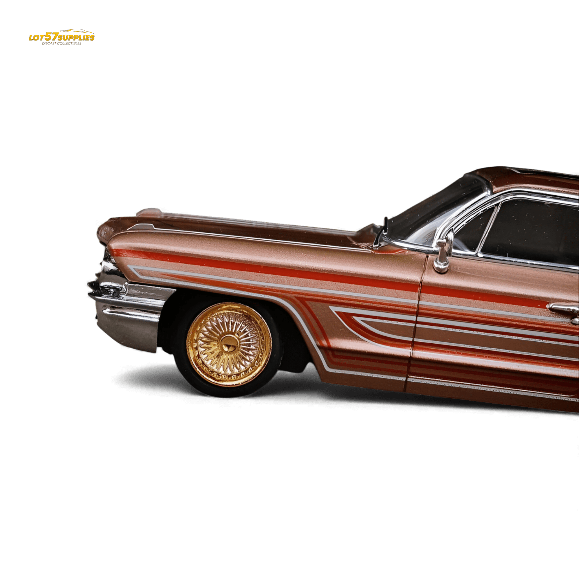 MK Miniatures Cadillac Diwei Metallic Red Copper 1:64 - Rapid Vehicles
