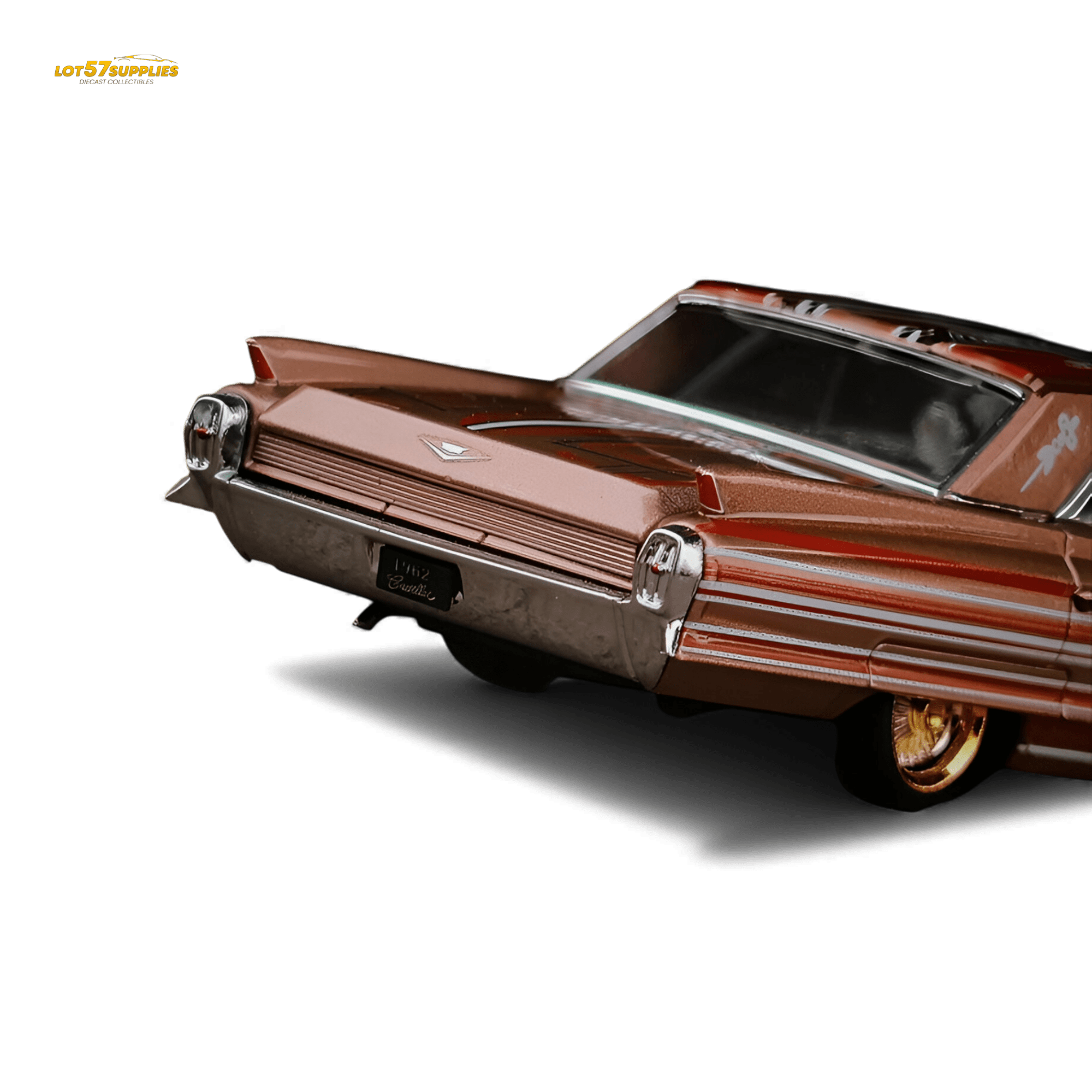 MK Miniatures Cadillac Diwei Metallic Red Copper 1:64 - Rapid Vehicles