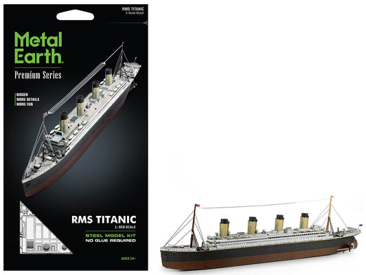 Model Kit RMS Titanic Ship (Moderate Difficulty) Steel Model by Metal Earth free shipping USA - Rapid Vehicles