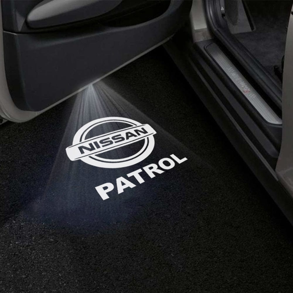 Nissan Patrol 6th Gen Y62 Premium Door Puddle Lights Various Designs 2010-2024