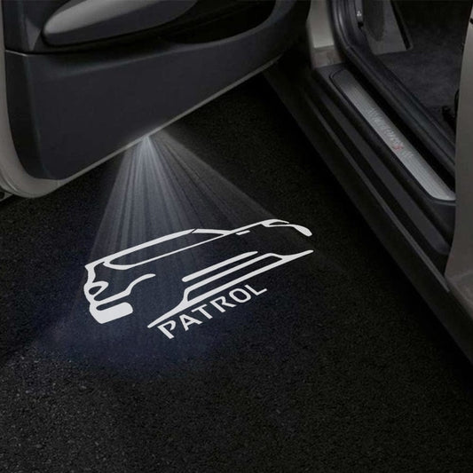 Nissan Patrol 6th Gen Y62 Premium Door Puddle Lights Various Designs 2010-2024
