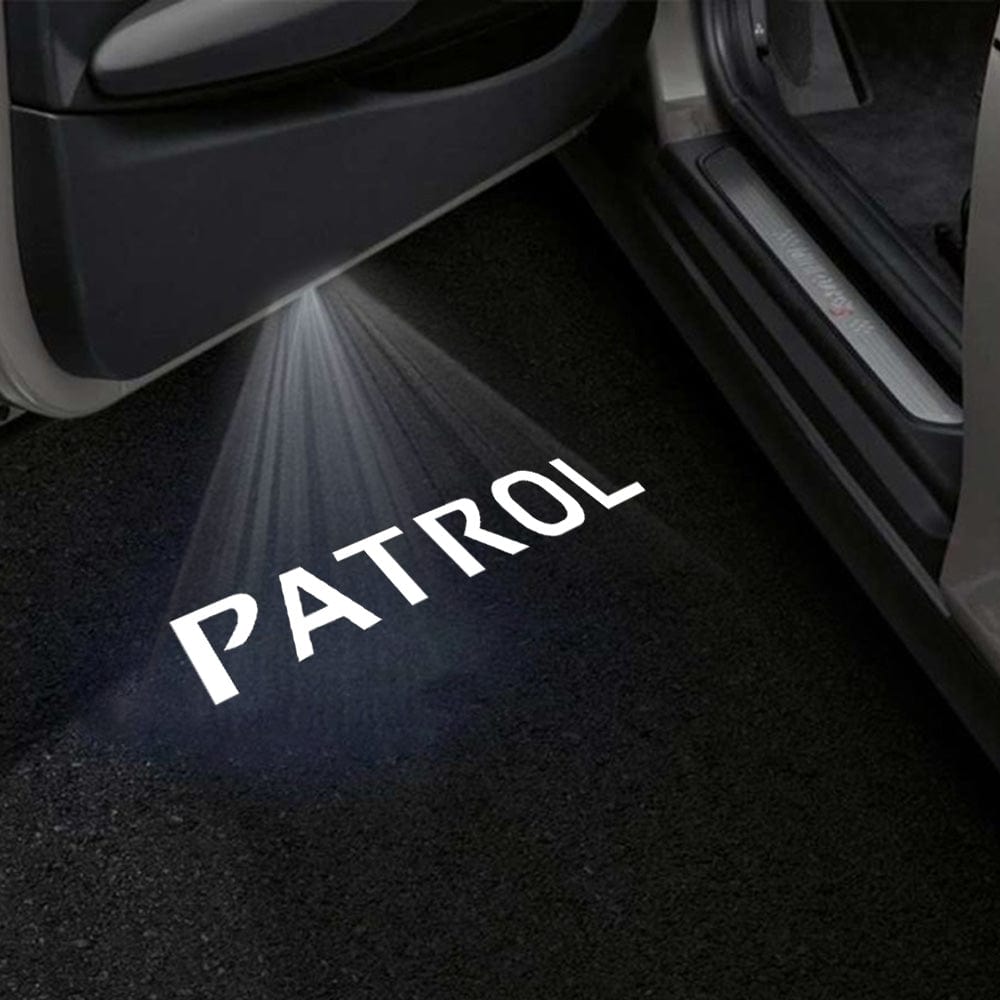 Nissan Patrol 6th Gen Y62 Premium Door Puddle Lights Various Designs 2010-2024