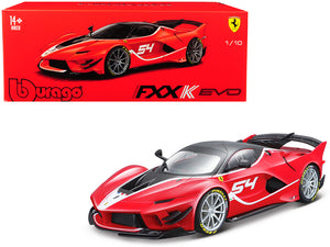 Ferrari FXX K Evo #54 Michael Luzich "Signature Series" 1/18 Diecast Model Car by Bburago - Premium  from Rapidvehicles - Just $101.99! Shop now at Rapidvehicles