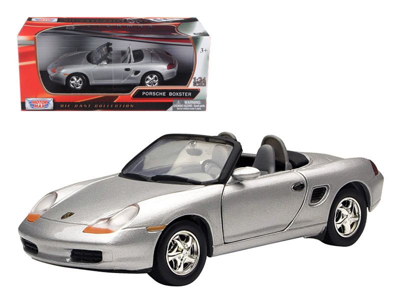 Porsche Boxster Convertible Silver 1/24 Diecast Model Car by - Premium  from Rapidvehicles - Just $47.69! Shop now at Rapidvehicles