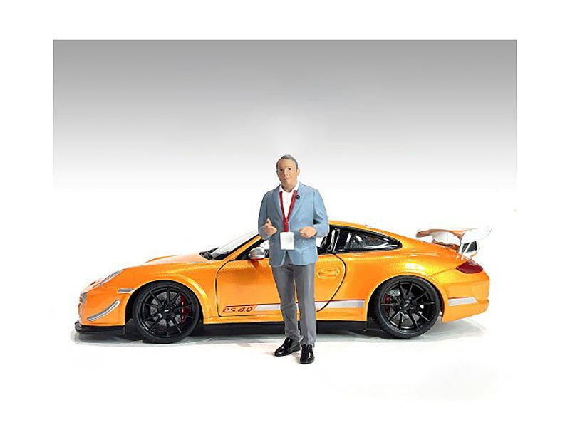 "On - Air" Figure 2 for 1/18 Scale Models by American Diorama free shipping USA - Rapid Vehicles