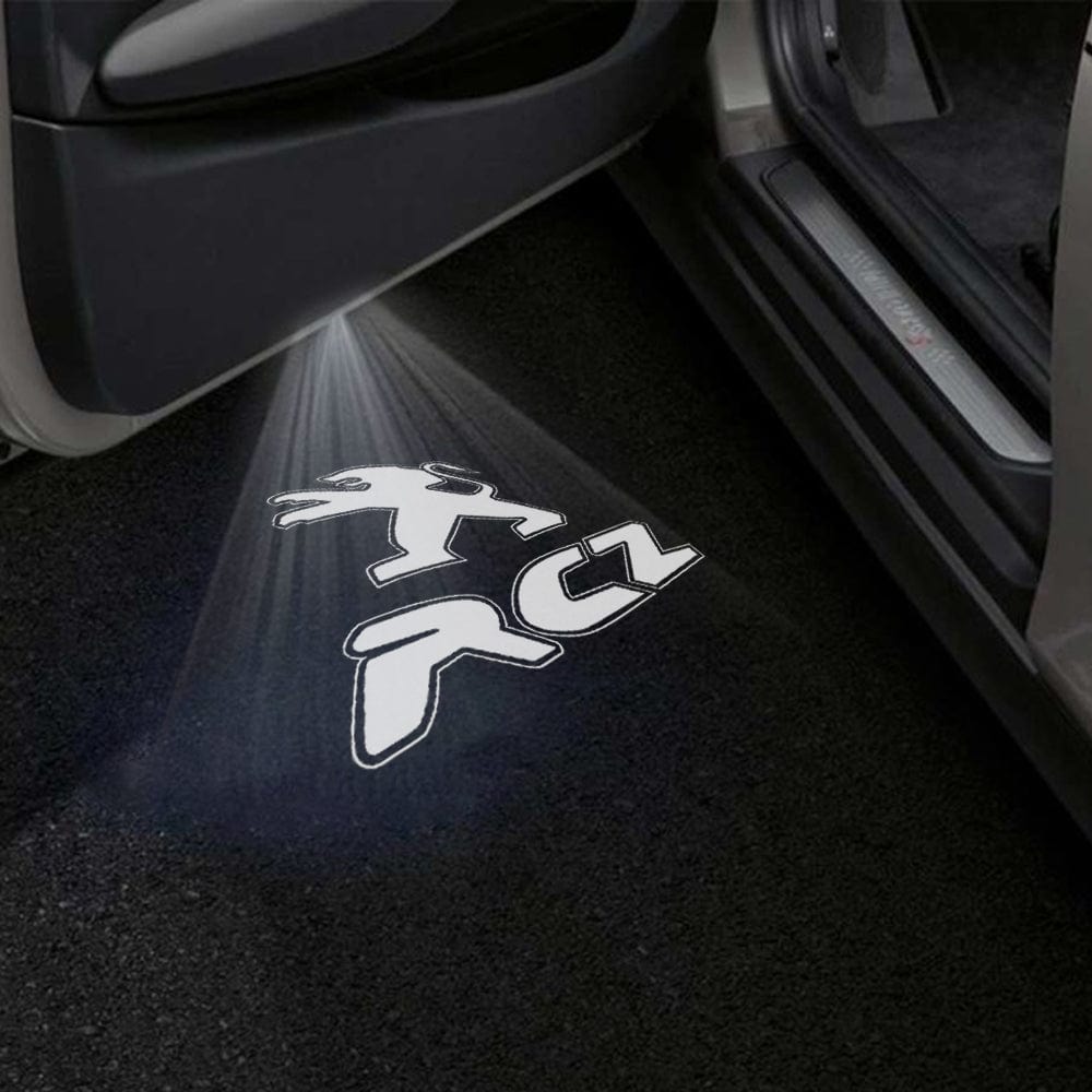 Peugeot RCZ Premium Door Puddle Lights Various Designs 2009-2015