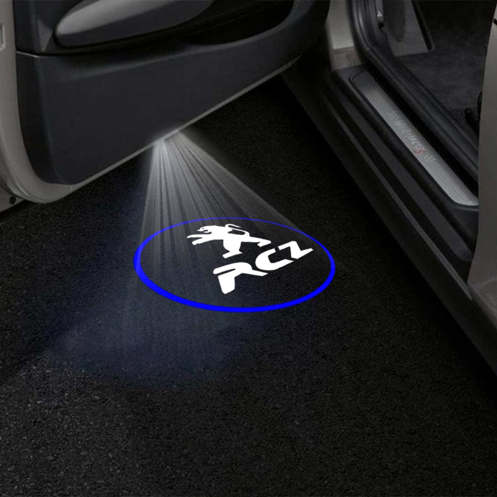 Peugeot RCZ Premium Door Puddle Lights Various Designs 2009-2015
