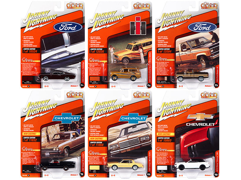 "Classic Gold Collection" 2022 Set B of 6 Cars Release 1 1/64 - Premium  from Rapidvehicles - Just $101.99! Shop now at Rapidvehicles