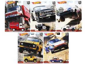 "Wild Terrain" 5 piece Set "Car Culture" Series Diecast Model Cars by Hot Wheels - Premium  from Rapidvehicles - Just $64.99! Shop now at Rapidvehicles