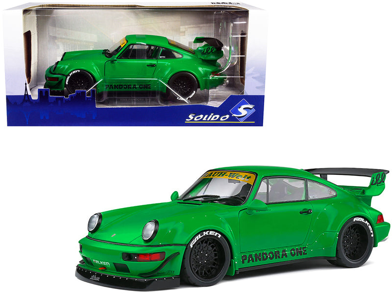 2011 Porsche 964 RWB "Pandora One" Matt Green with Graphics 1/18 - Premium  from Rapidvehicles - Just $111.99! Shop now at Rapidvehicles