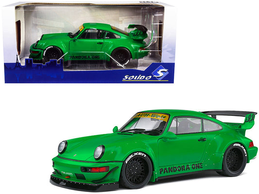 2011 Porsche 964 RWB "Pandora One" Matt Green with Graphics 1/18 - Premium  from Rapidvehicles - Just $92.99! Shop now at Rapidvehicles