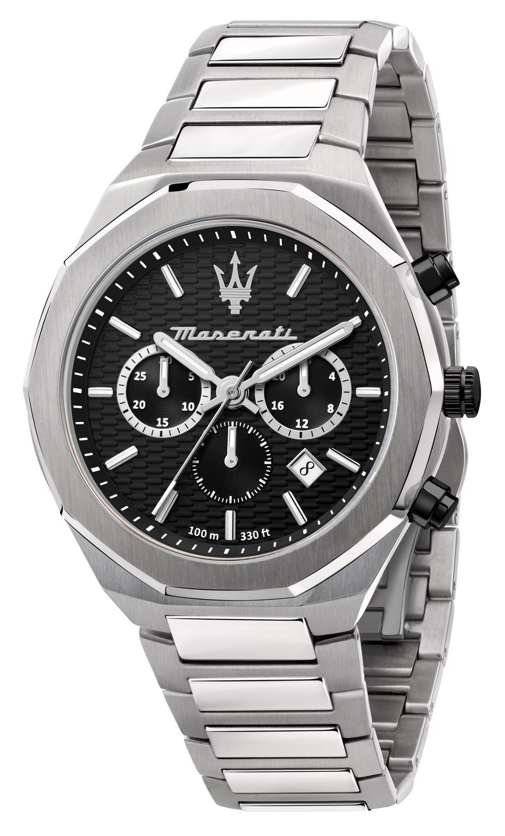 Maserati Stile Chronograph Black Dial Quartz R8873642004 100M Men's Watch - Premium  from Rapidvehicles - Just $394.99! Shop now at Rapidvehicles