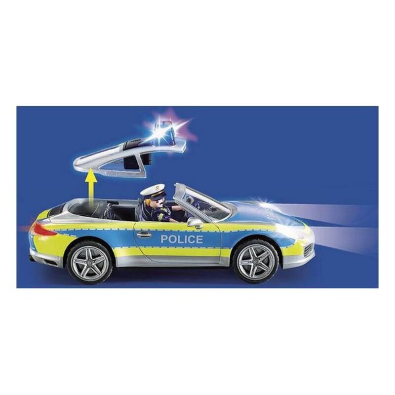 Playset Porsche 911 Carrera 4S Police Playmobil 70066 (36 pcs) - Premium  from Rapidvehicles - Just $96.29! Shop now at Rapidvehicles