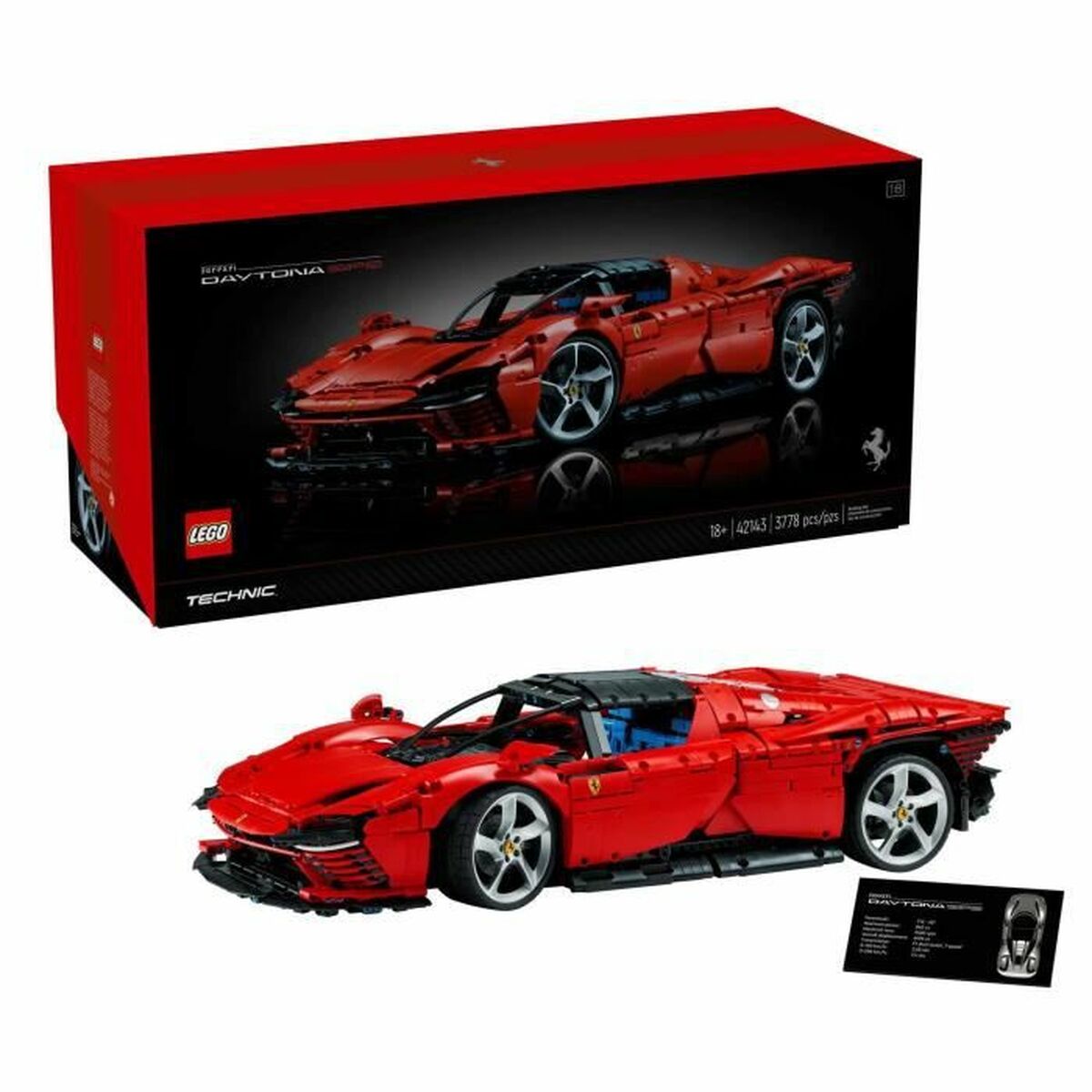 Construction set   Lego Technic 42143 Ferrari Daytona SP3 - Premium  from Rapidvehicles - Just $514.99! Shop now at Rapidvehicles