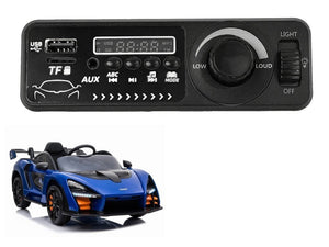 Music panel for the McLaren Senna Vehicle - Premium  from Rapidvehicles - Just $24.99! Shop now at Rapidvehicles