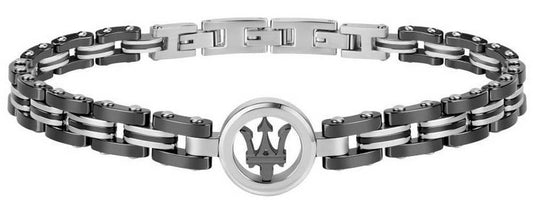 Maserati Jewels Stainless Steel JM219AQH13 Men's Bracelet - Premium  from Rapidvehicles - Just $153.99! Shop now at Rapidvehicles