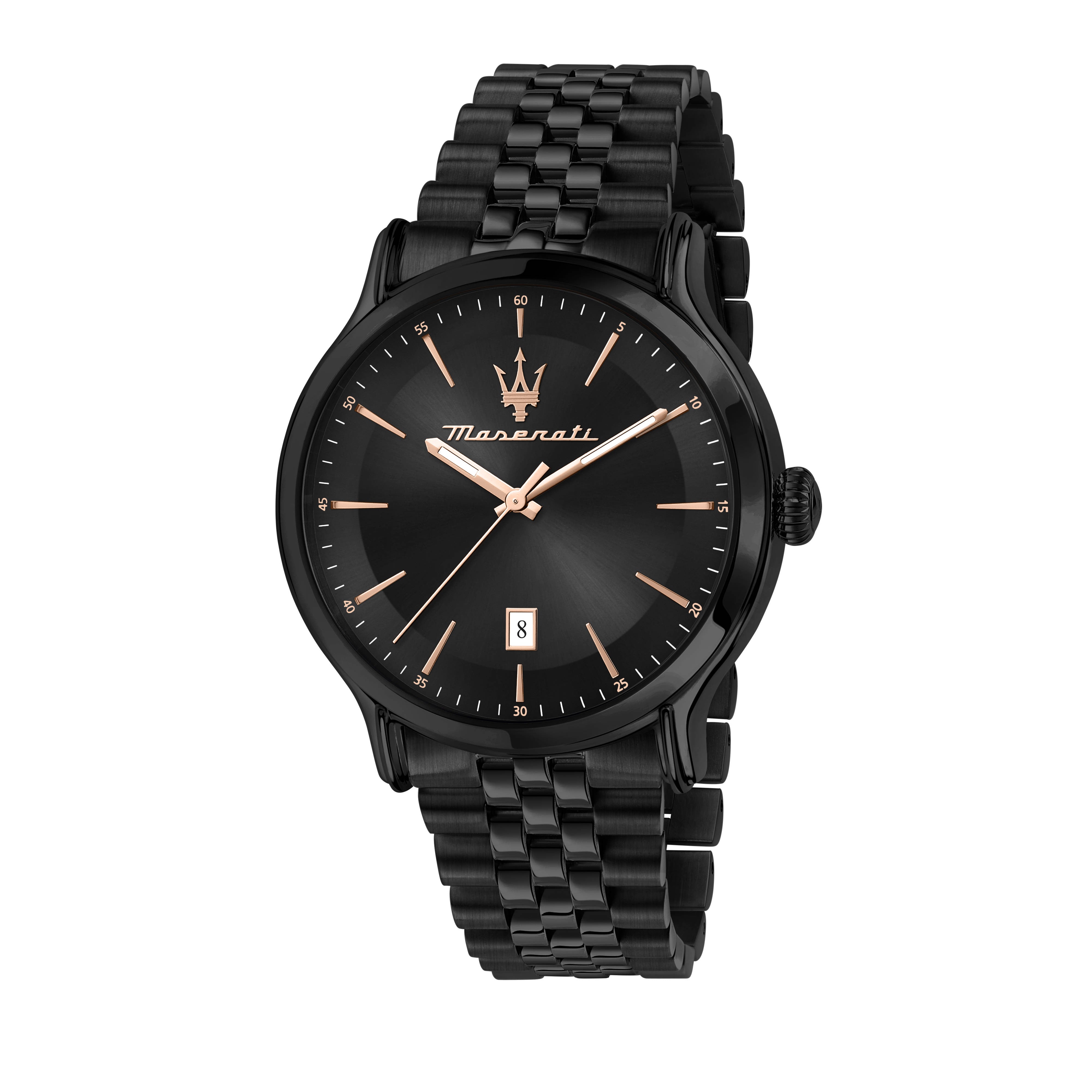 Maserati Epoca Limited Edition Stainless Steel Black Dial Quartz R8853118022 100M Men's Watch - Premium  from Rapidvehicles - Just $389.99! Shop now at Rapidvehicles