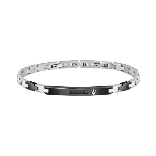 Maserati Jewels Stainless Steel Bracelet JM521ATY10 For Men - Premium  from Rapidvehicles - Just $202.99! Shop now at Rapidvehicles