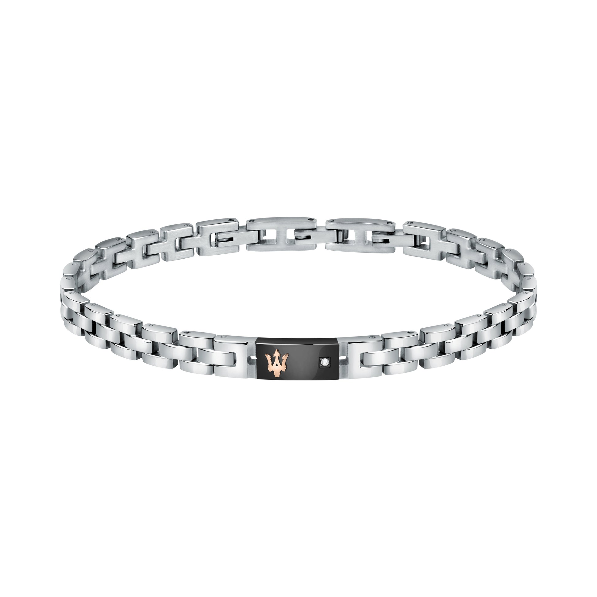 Maserati Jewels Stainless Steel Bracelet JM221ATY05 For Men - Premium  from Rapidvehicles - Just $171.89! Shop now at Rapidvehicles