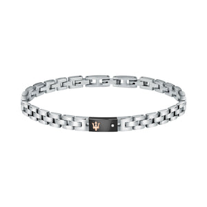 Maserati Jewels Stainless Steel Bracelet JM221ATY05 For Men - Premium  from Rapidvehicles - Just $153.99! Shop now at Rapidvehicles