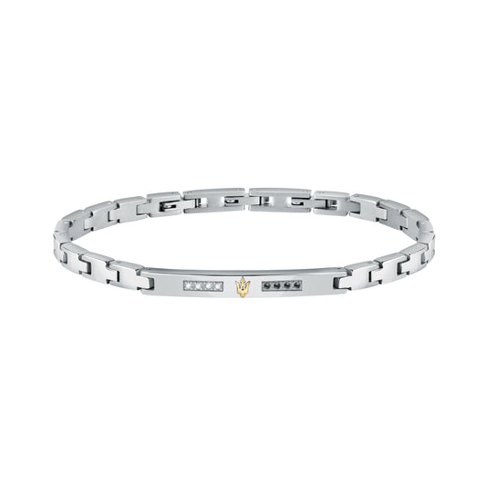 Maserati Jewels Stainless Steel Bracelet JM521ATY12 For Men - Premium  from Rapidvehicles - Just $202.99! Shop now at Rapidvehicles