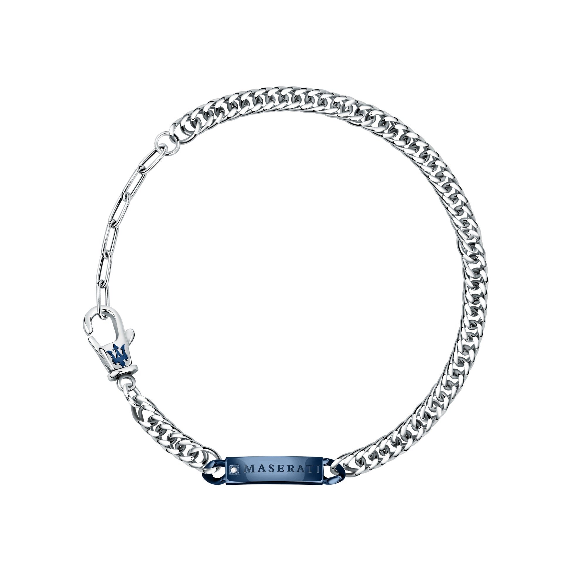 Maserati Jewels Stainless Steel Bracelet JM221ATY09 For Men - Premium  from Rapidvehicles - Just $128.69! Shop now at Rapidvehicles