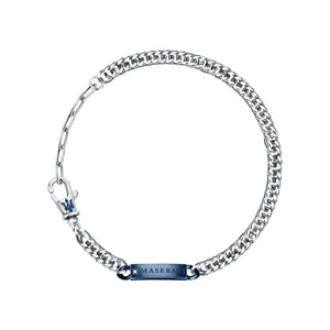 Maserati Jewels Stainless Steel Bracelet JM221ATY09 For Men - Premium  from Rapidvehicles - Just $113.99! Shop now at Rapidvehicles