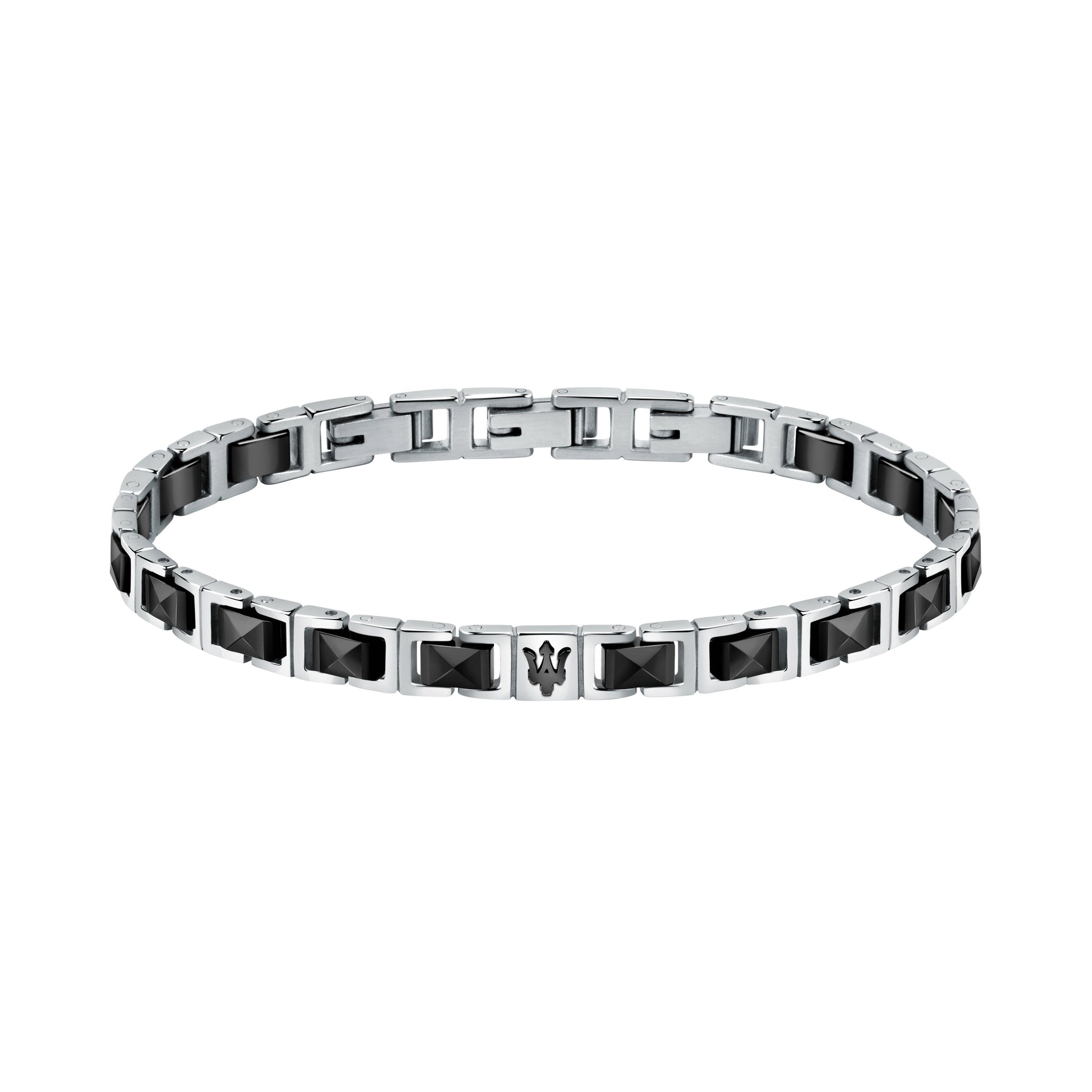 Maserati Jewels Stainless Steel And Ceramic Bracelet JM420ATI07 - Premium  from Rapidvehicles - Just $128.99! Shop now at Rapidvehicles