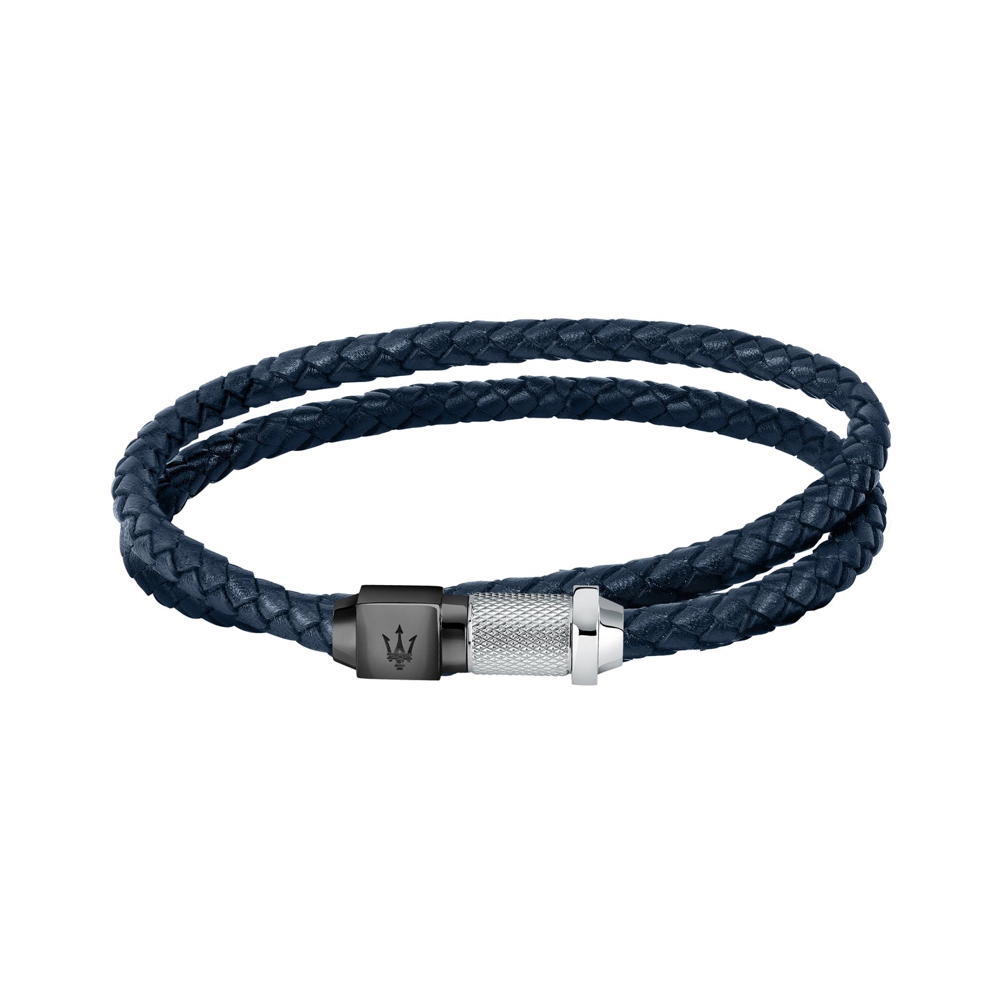 Maserati Jewels Recycled Leather And Stainless Steel Bracelet - Premium  from Rapidvehicles - Just $136.79! Shop now at Rapidvehicles