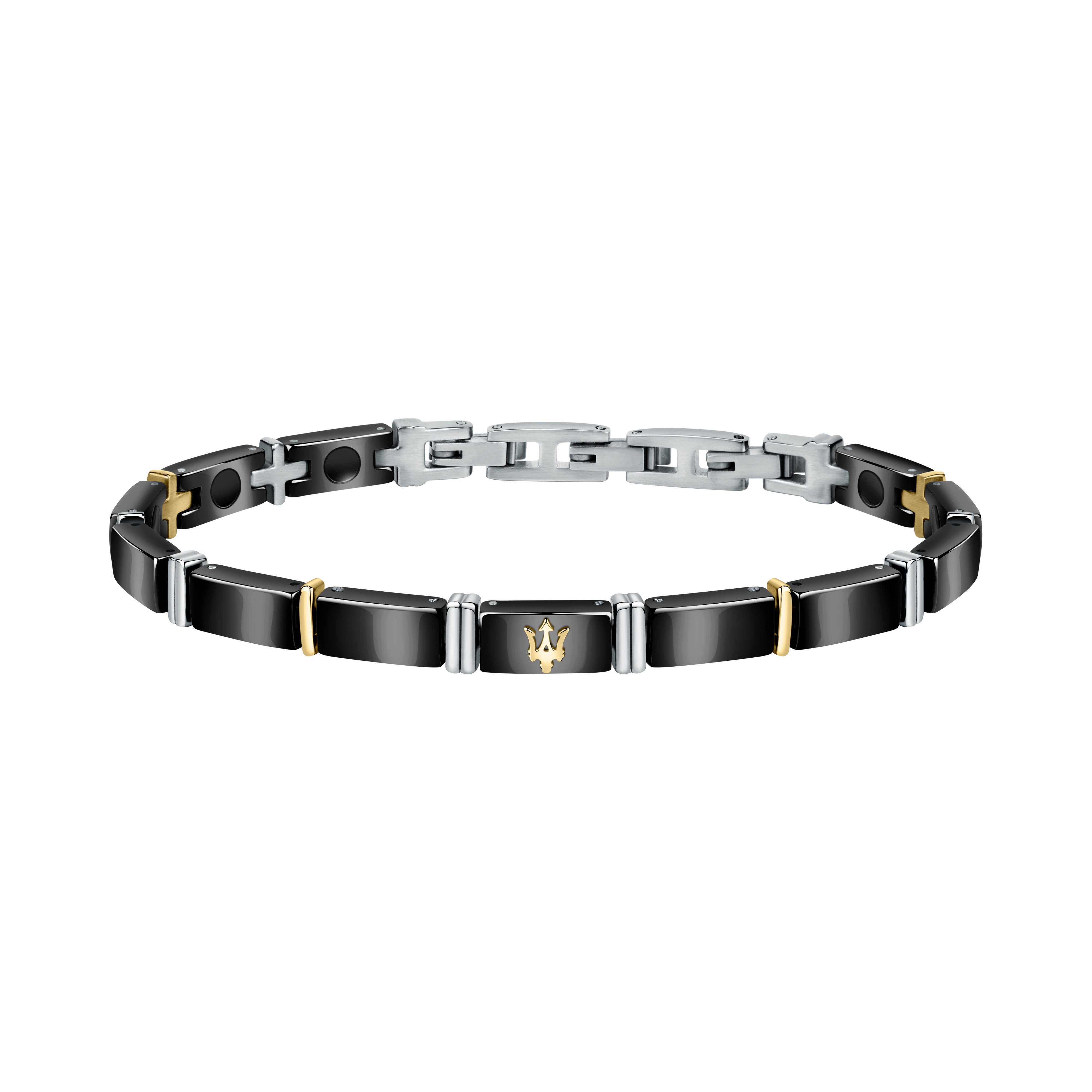 Maserati Jewels Stainless Steel JM221ATZ03 Bracelet For Men - Premium  from Rapidvehicles - Just $113.99! Shop now at Rapidvehicles