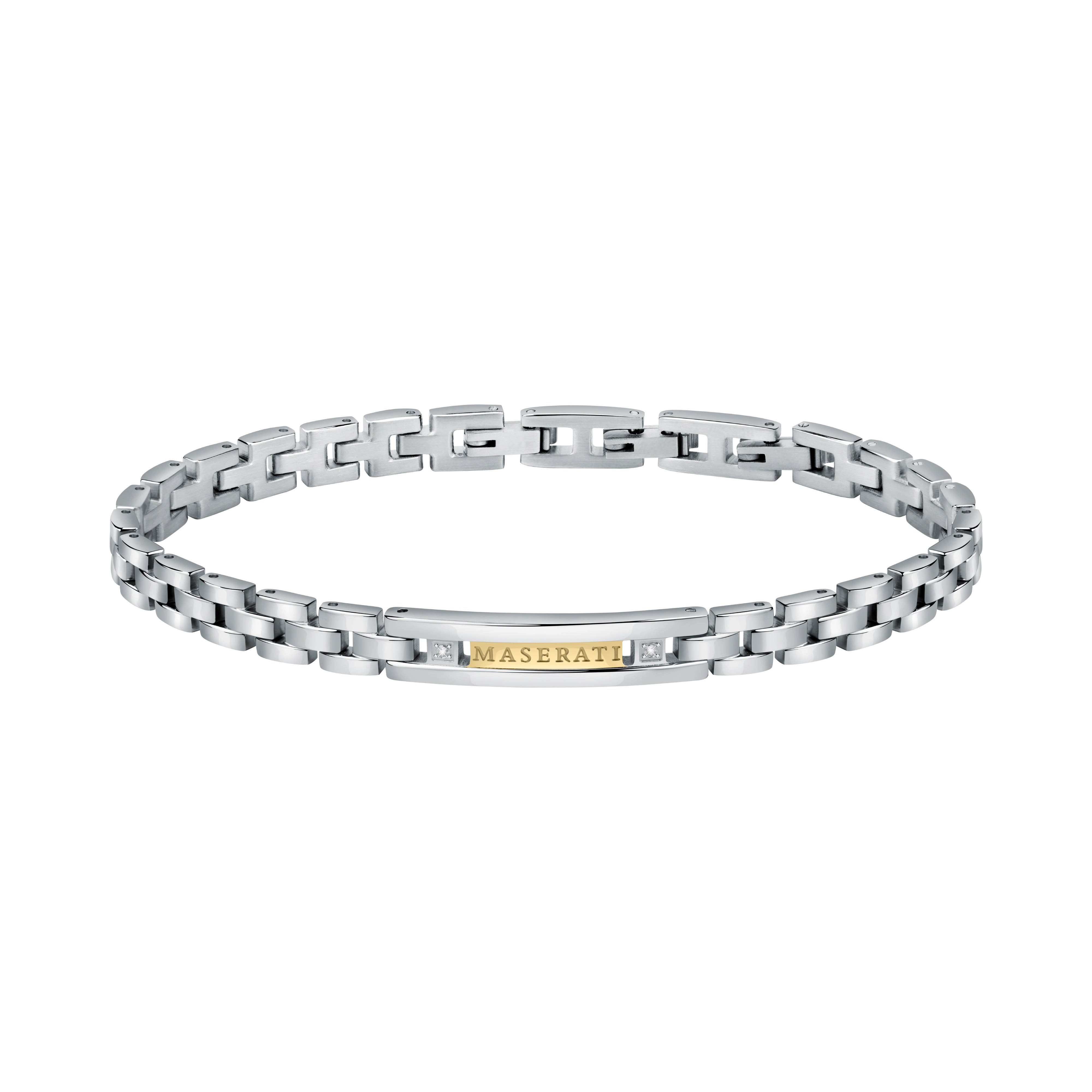 Maserati Jewels Stainless Steel JM221ATY03 Bracelet For Men - Premium  from Rapidvehicles - Just $155.99! Shop now at Rapidvehicles