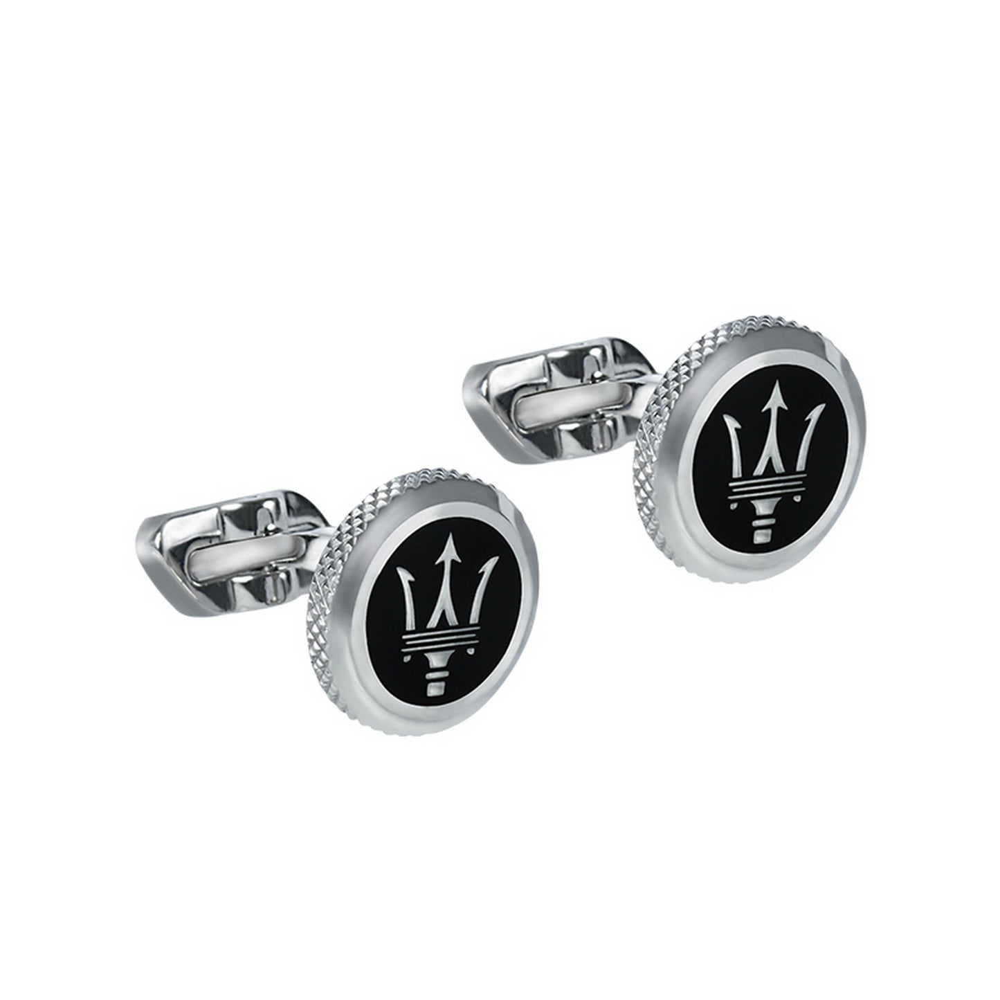 Maserati Jewels Stainless Steel JM416AIL03 Cufflinks For Men - Premium  from Rapidvehicles - Just $134.99! Shop now at Rapidvehicles