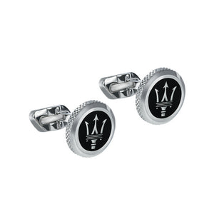 Maserati Jewels Stainless Steel JM416AIL03 Cufflinks For Men - Premium  from Rapidvehicles - Just $119.99! Shop now at Rapidvehicles