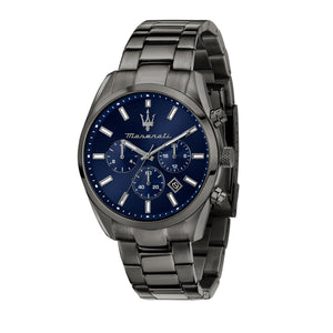 Maserati Attrazione Chronograph Stainless Steel Blue Dial Quartz R8853151012 Men's Watch - Premium  from Rapidvehicles - Just $334.99! Shop now at Rapidvehicles