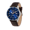 Maserati Competizione Leather Strap Blue Dial Quartz R8851100004 100M Men's Watch - Premium  from Rapidvehicles - Just $349.99! Shop now at Rapidvehicles